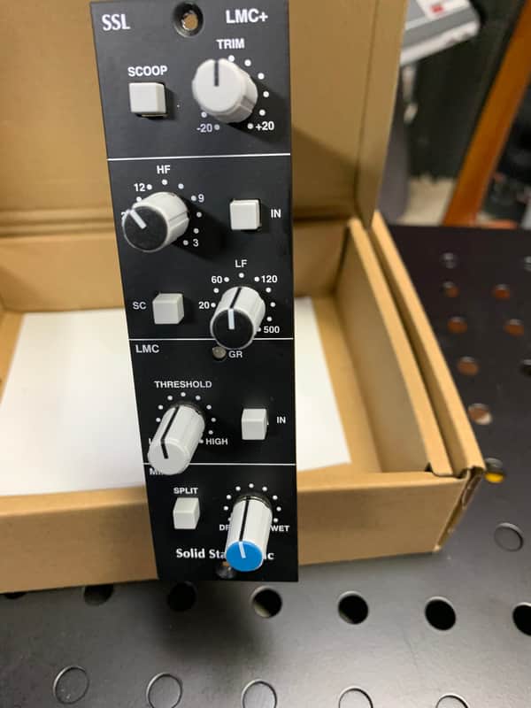 Solid State Logic LMC+ 500-Series Compressor Module 2016 - Present - Black image 1