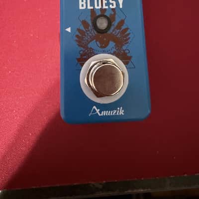 Amuzik Bluesy Overdrive- Blue CIB image 3