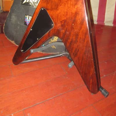 1981 Gibson Flying V CMT "The V" Curly Flamed Maple Sunburst Top w/ Original Hardshell Case image 5