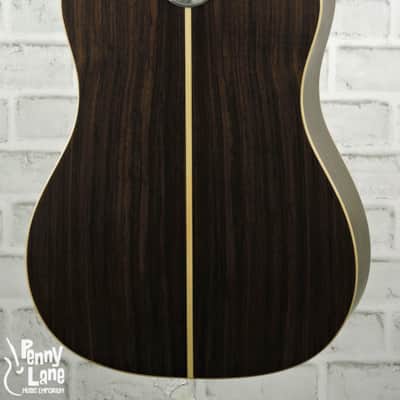 Journey OF422C Solid Acoustic Electric Overhead Travel Guitar image 4