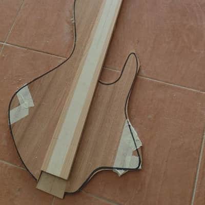 GVGD 34" FRETLESS BASS 4 STRINGS 07-21 MAHOGANY ASH NATURAL image 23