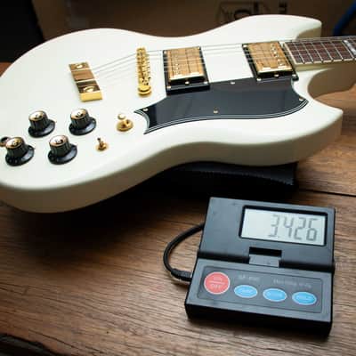 Guild Polara Kim Thayil Signature w/Bag - Vintage White - Preowned image 8