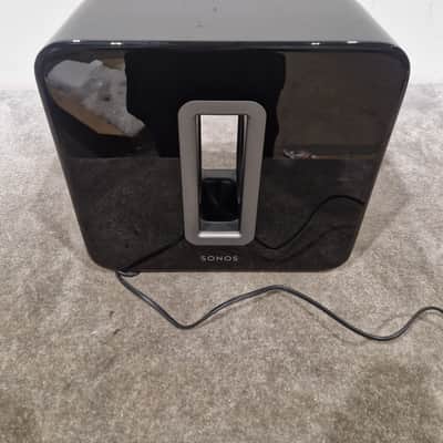 Sonos Sub Black Subwoofer - Deep Bass - Excellent w/ Original Box & Power Cable image 11