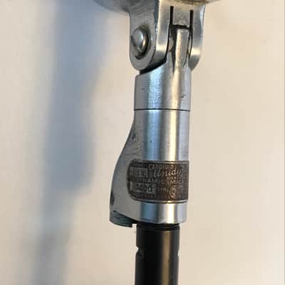 Rare Vintage 1940’s Shure Model 55CV "Fat Boy” Unidyne Microphone with Stand - “Elvis Mic”. image 6