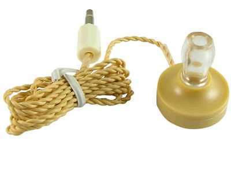 NEW EARPHONE FOR CRYSTAL SET RADIO 3.5mm HIGH IMPEDANCE EARPIECE image 1