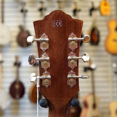 Guild OM-140CE Orchestra Acoustic-Electric Guitar w/Padded Gig Bag image 8