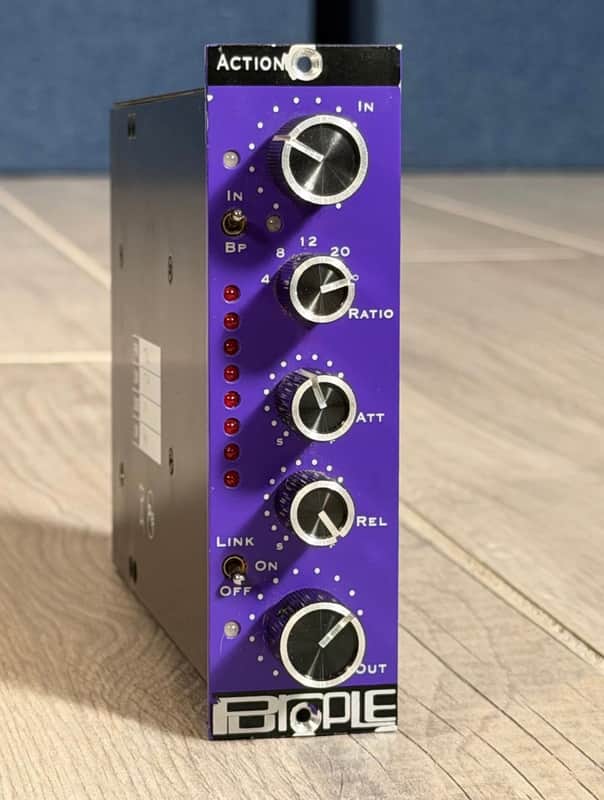 Purple Audio Action 500 Series FET Compressor Module