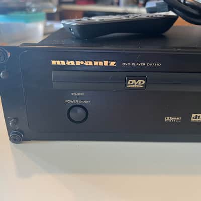 Marantz DV7110 Rack mount DVD/CD Player w/remote, NEW laser & rack mount Bolts/Washers. image 2