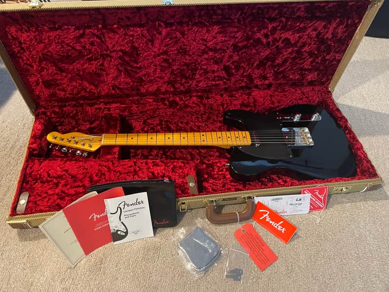 Nitro Refinish - Fender American Vintage II '51 Telecaster - Guitar Mill Refinish - Black