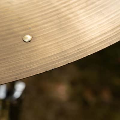 Zildjian 20" A '60s Stamp Ride Cymbal with 3 rivets image 8
