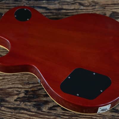 2010 Gibson Les Paul R8 1958 Reissue Plain Top Sunburst image 10