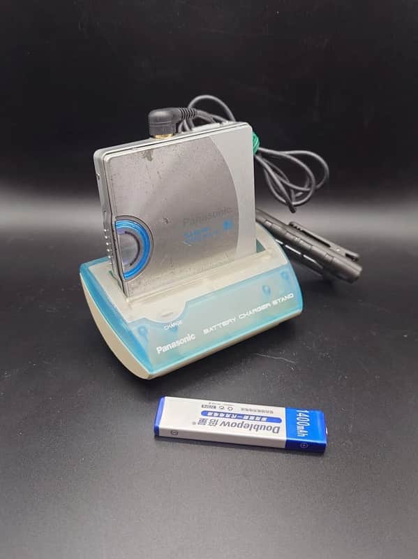 Panasonic portable MINIDISC MD player SJ-MJ88 operation confirmed image 1