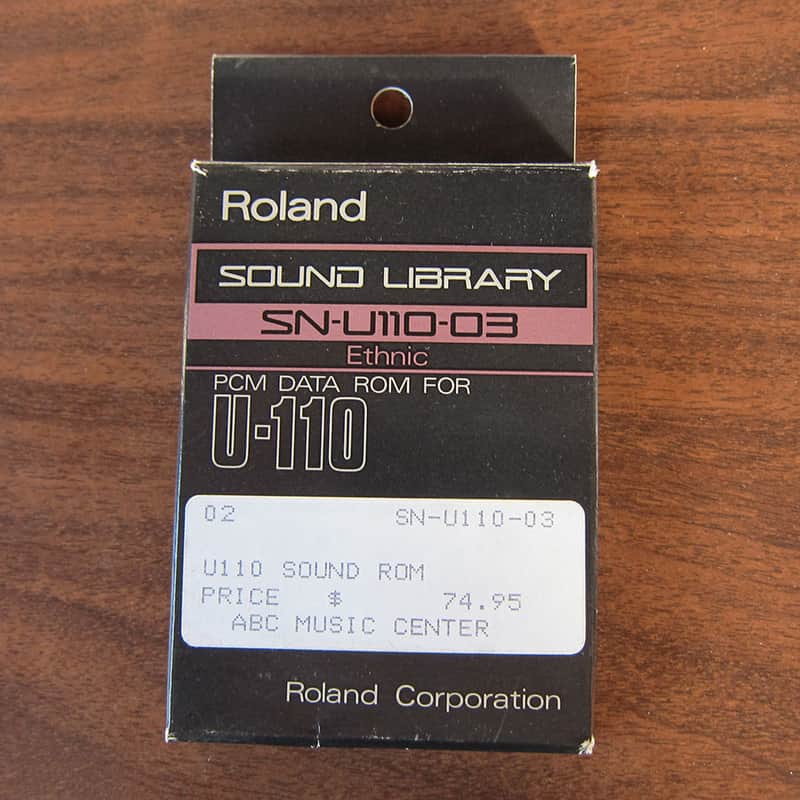 Roland U-110 SN-U110-03 Ethnic Sound Card image 1
