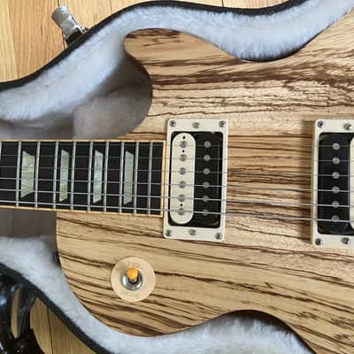 Gibson 2007 Gibson Les Paul Classic Antique Zebrawood, Limited Edition Guitar of the Week 2007 - Zebrawood, Satin (Natural) image 3