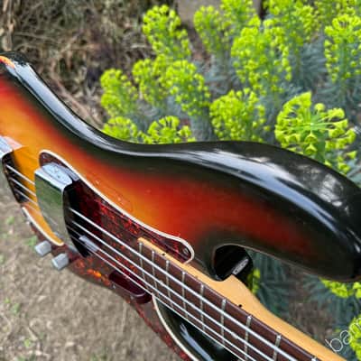 1972 Fender Precision Bass - Sunburst - Special Rosewood Neck - OHSC image 10