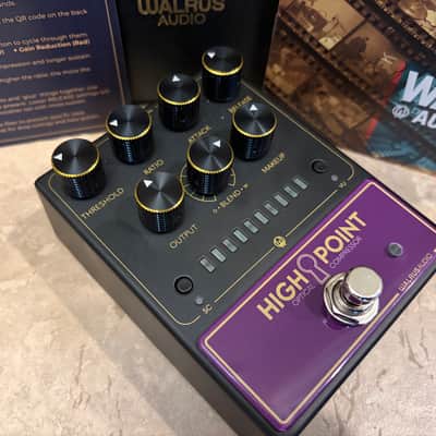 Walrus Audio Highpoint Analog Optical Compressor 2026 - Present - Black image 3