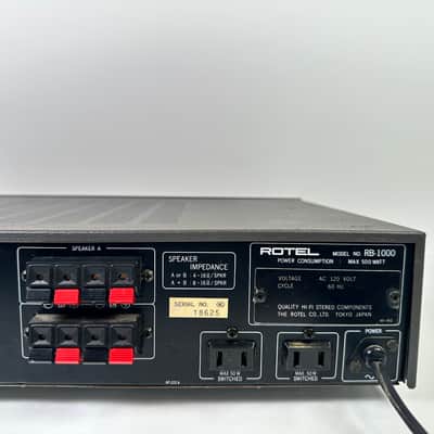 Rotel RB-1000 Stereo Power Amplifier Tokyo Japan image 10