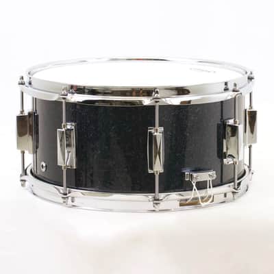 TreeHouse Custom Drums 6½x13 8-ply Maple Snare Drum - Black Sparkle image 4