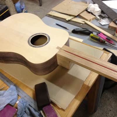 Crowley's of Cork CD01 Irish Handmade all solid acoustic guitar 2015 Natural finish. image 18