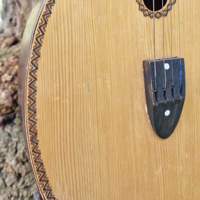 Kobza 4 String Acoustic Guitar Vihuela Ukrainian Folk Traditional Instrument Lute Vintage image 5