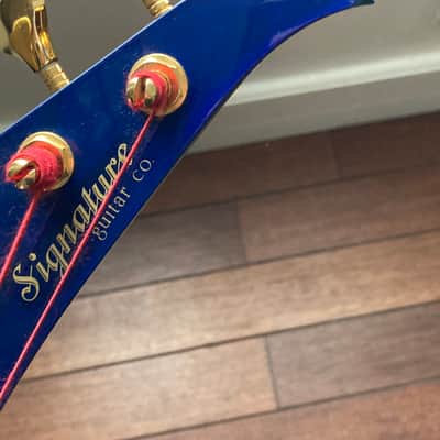 Unique 1989 Signature Guitar Co. Guy Pratt | Alembic John Entwistle Ox Style Betsy 80s Pointy Headstock bass image 12