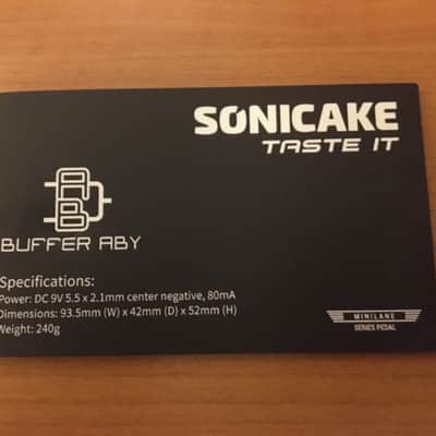 SONICAKE Buffer ABY Line Selector from April 2026, Absolutely Brand New in Original Box image 5