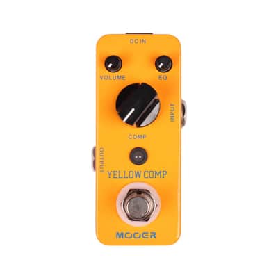 Mooer Yellow Comp Optical Compressor Pedal MCS2 image 2