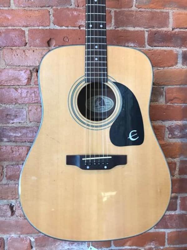 Epiphone by Gibson PR-200 NA Acoustic Dreadnought Guitar | Reverb