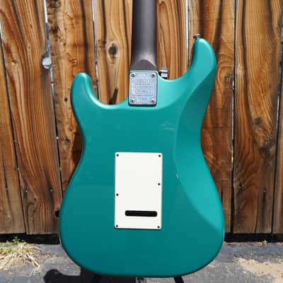 Schecter USA CUSTOM SHOP Nick Johnston SSS Wembley Teal Green Aged Nitro - w/ Case (2024) image 9
