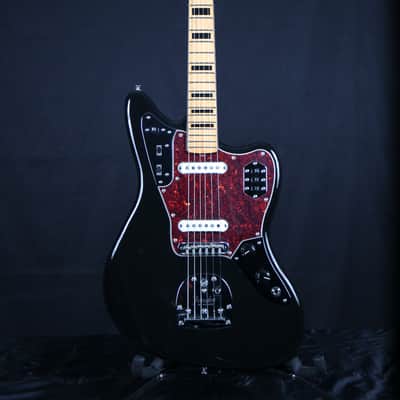 Fender Vintera II '70s Jaguar with Maple Fretboard - Black image 1