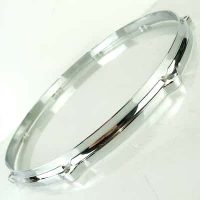 Gretsch 14" 50s Die-Cast Chrome Snare Drum/Floor Tom Batter Rim/Hoop Broadkaster image 5