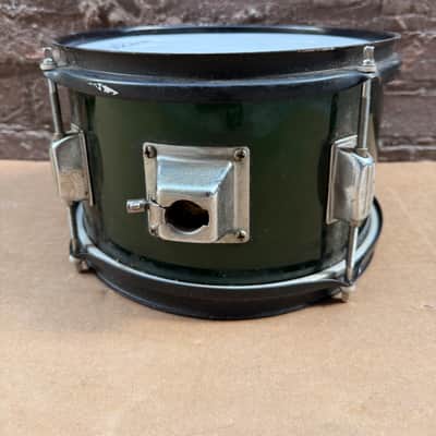 DeRosa 10" Rack Tom Drum Green Finish Used image 4