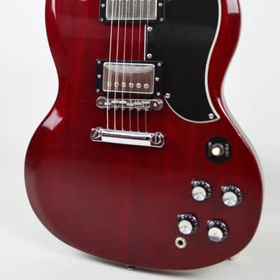 Tokai TSG-60 (SG-60)1985 Cherry Red MIJ Vintage SG Standard Style All Original ’57 PAF Pickups image 4