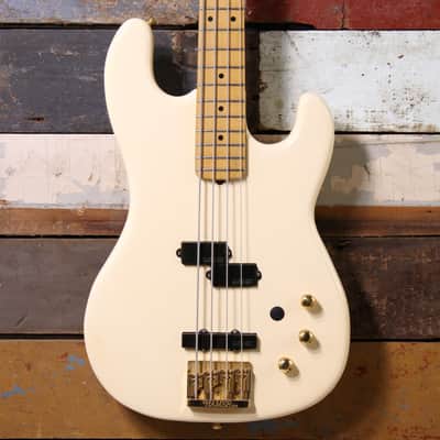 Kramer Pioneer PJ Style Bass White Pearl Made In USA Alembic Electronics image 1