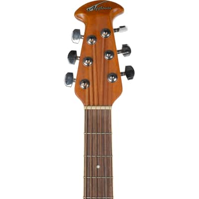 Ovation Applause AE128 Acoustic Electric Guitar - Ruby Red image 5