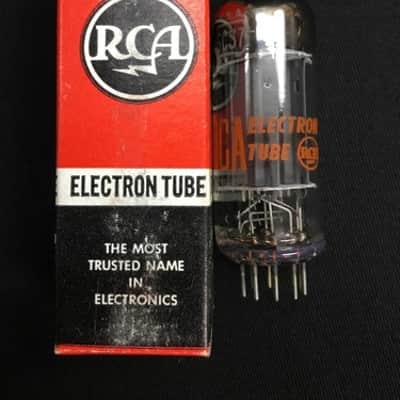 NOS RCA 6CS7 Gray Plates O Getter AUDIO AMPLIFIER VACUUM TUBE Tested 4.2167-D image 1