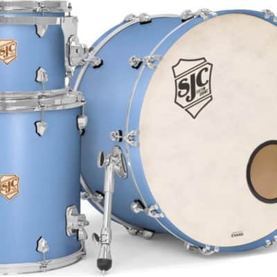 SJC Custom Drums Tour Series 3-piece Shell Pack - Lavender Ash image 2