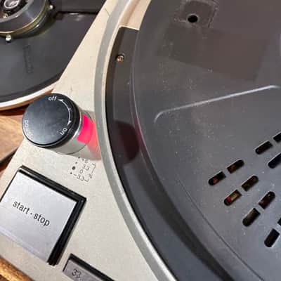technics turntable sl 1200 mk2 Silver DJ Vinyl Record Lp Player Direct Drive image 20