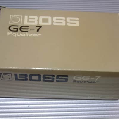 The First Lot May 1981 Boss GE-7 Equalizer w/ Original Box (Black Label) image 4