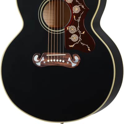 Gibson Acoustic Elvis SJ-200 Acoustic-electric Guitar - Ebony image 1