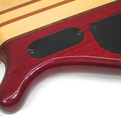 1976 USA Custom Made Electric Bass American Flag Model Red White & Blue Stars & Stripes Inlay wOHSC image 17