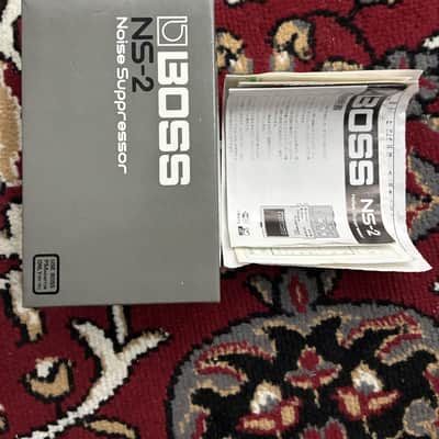 1993 BOSS NS-2 Noise Suppressor Guitar Effect Pedal Silver Label Taiwan w/ Box image 8