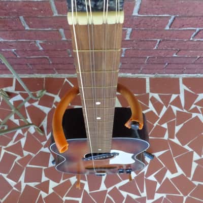 Egmond Double Tenor Guitar - Acoustic Electric Bouzouki - Chicago Tuning DGBE image 6