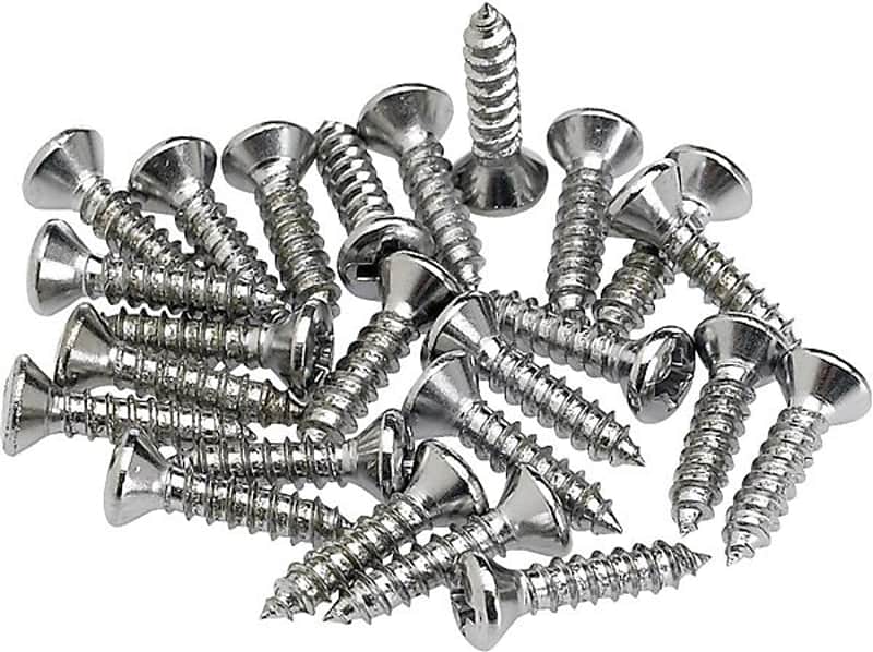 Fender Pickguard / Control Plate Mounting Screws (24) image 1