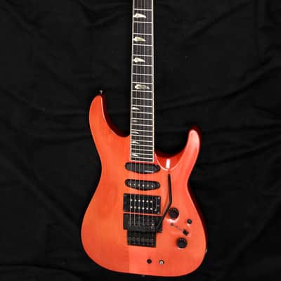 1980's Kramer Stagemaster Deluxe I Salmon Pink Orange image 2