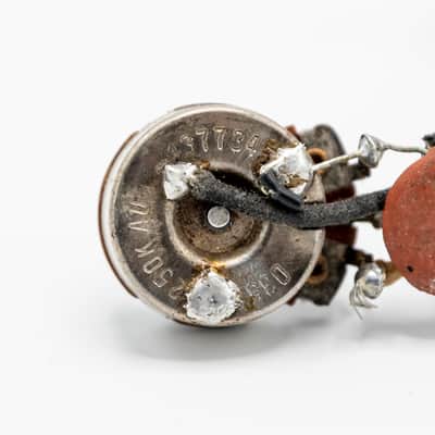 1973 Fender Telecaster Vintage Wiring Harness w/ 250K CTS Pots, Switchcraft Jack image 4