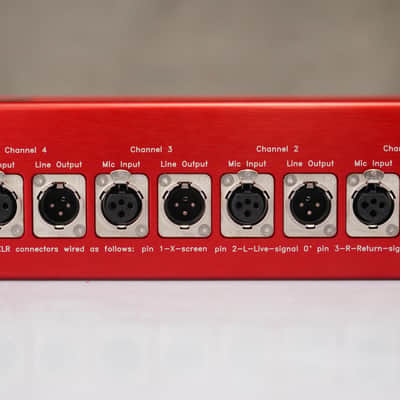 Focusrite Red 1 Rackmount 4 Channel Microphone Preamp #59338 image 10
