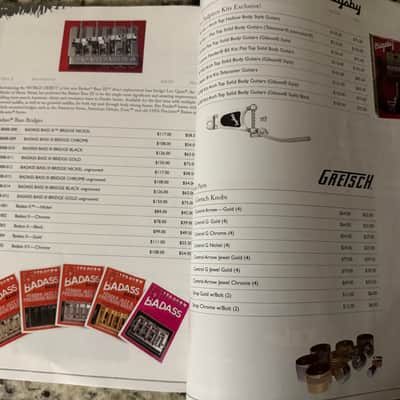 Fender Product Guide Accessories 2006 Gretsch Jackson Fender Blender Gig FX Keeley Visual sound Diaz squareface Texas Ranger Rat Pickups Bigsby image 14