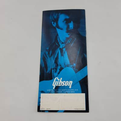 1970 Gibson FlatTop Acoustic 12-String Guitar Catalog Brochure - Case Candy image 5