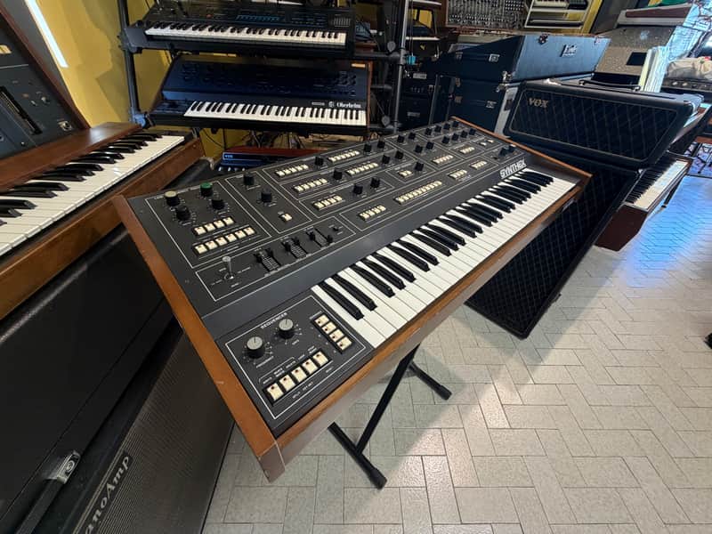 Elka Synthex 1980s - Black image 1
